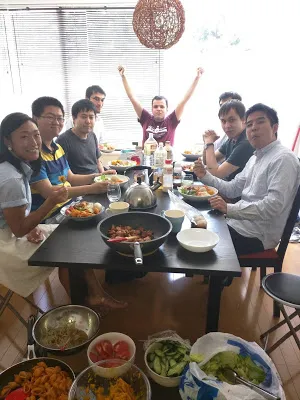 Mujin lunch by Issei