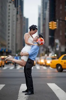 Huan with his wife