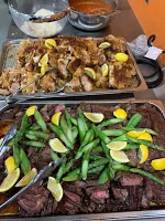 Salad bar station