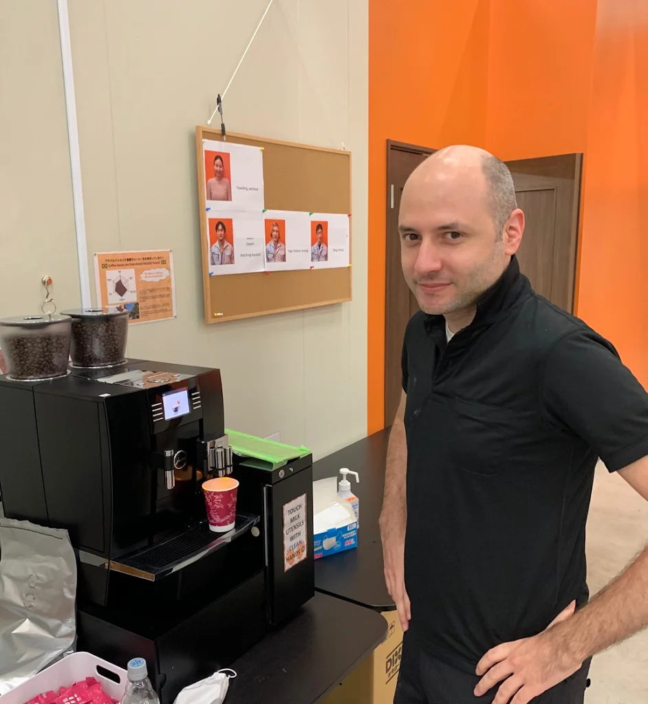 CTO Rosen and JURA machine