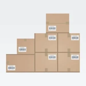 出荷ラベルの外向け優先配置