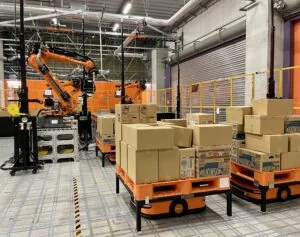 AGV and Conveyor Integration Testing