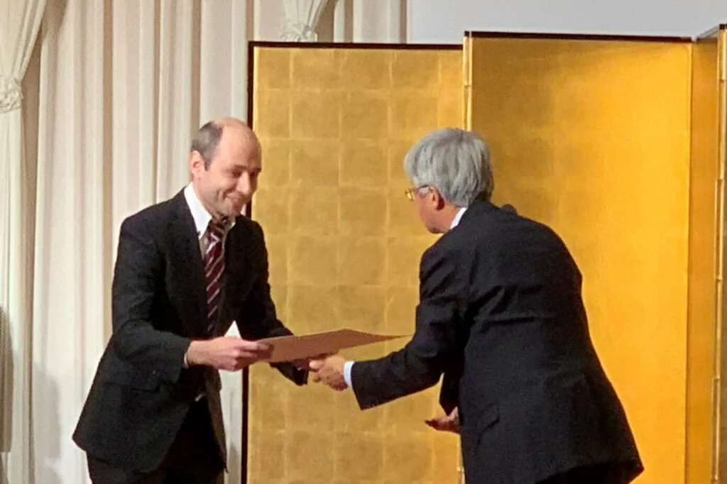日本機械学会賞（技術）表彰状